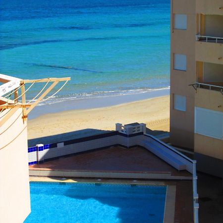 Ferienwohnung Bright Studio With The Seaview And Swimming Pool La Manga del Mar Menor Exterior foto